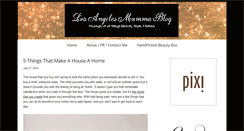 Desktop Screenshot of losangelesmammablog.com